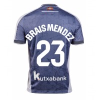 Real Sociedad Brais Mendez #23 Bortatröja 2025-26 Kortärmad